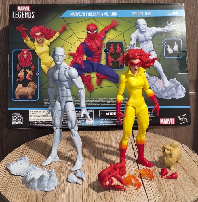Marvel Legends Spiderman And his amazing friends
