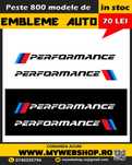 Embleme/ Sticker M Performace pentru BMW