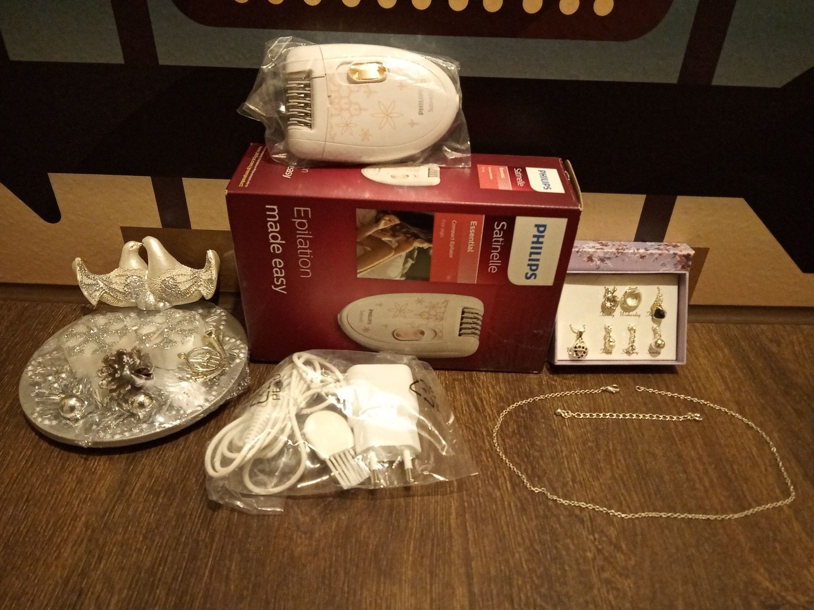 Epilator Philips+Placa indreptat parul BaByliss pro+cadou bijuterie