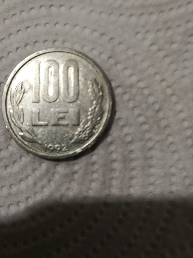 Moneda 100 lei, 1992 si 1994