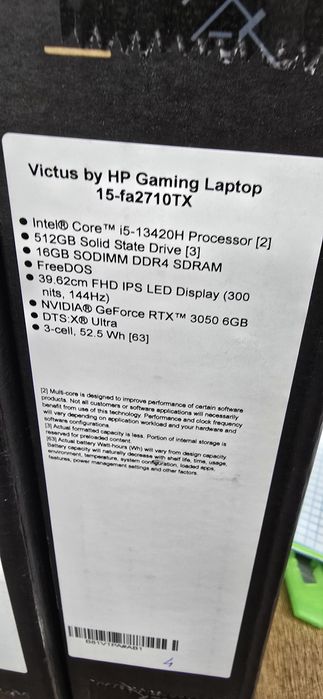 Victus by HP Gaming Laptop 15-fa2710TX