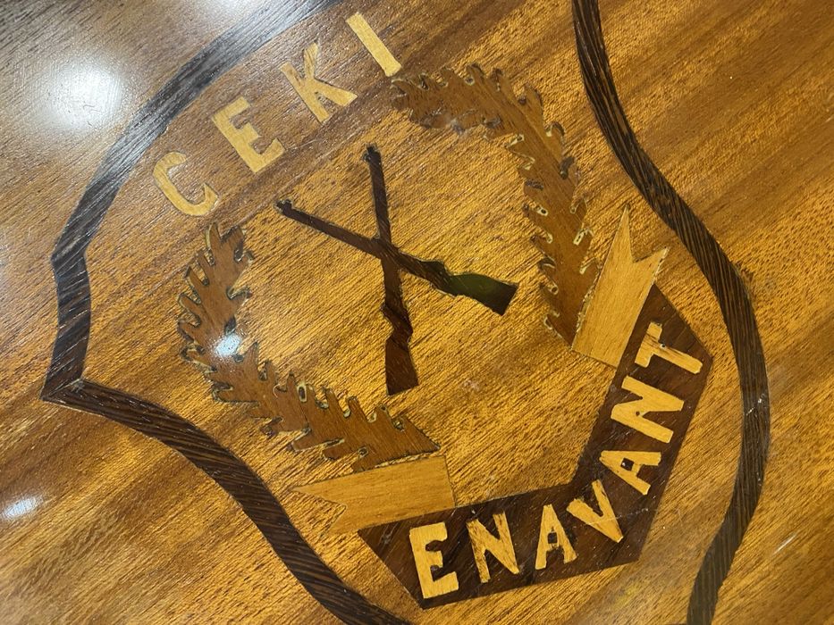 Френски ловен поднос от дъб