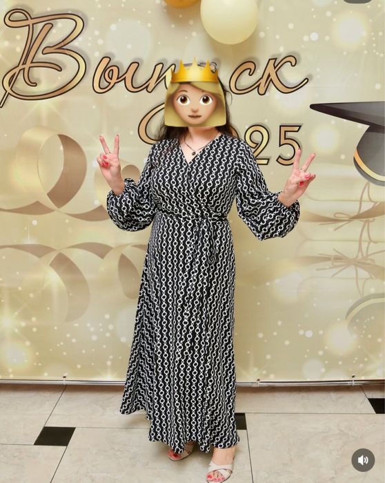 Элегантное платье в пол