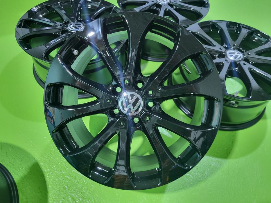 18 5x112 Vw Pasaat Tiguan Touran Cadsy Golf Skoda 5х112 черни Audi