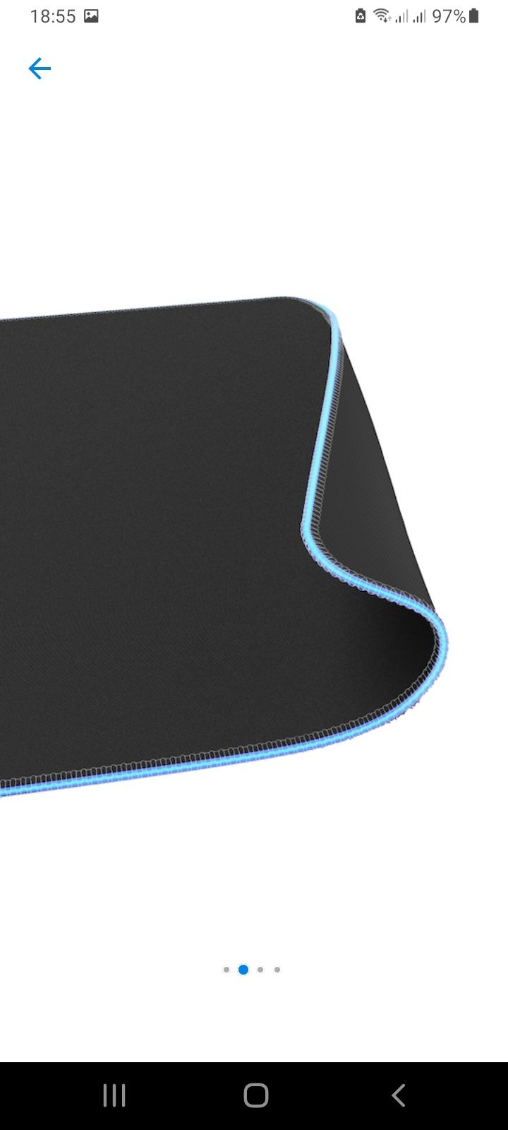 Mousepad gamming Hama uRage Lethality 400,negru