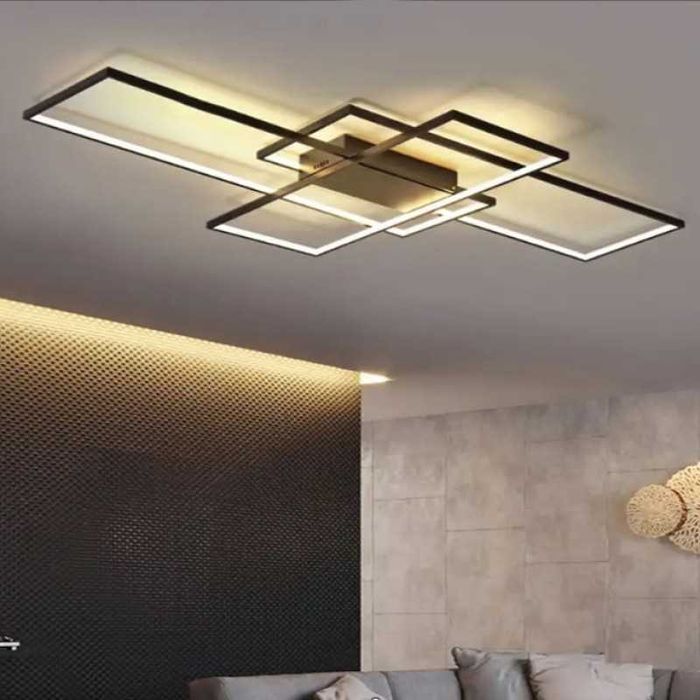 Дизайнерски LED плафон Triple