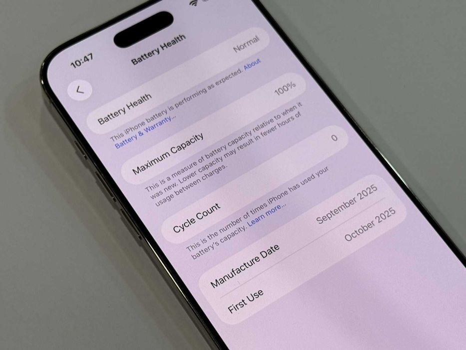 Apple iPhone Air 256GB- 12м. Гаранция