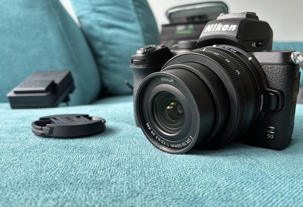 Фотоапарат Nikon Z50 + обектив Nikon Z DX 16-50mm VR