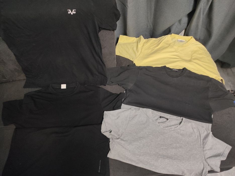 Оригинални мъжки тениски,Valentino,Balmain,Tom Tailor,Versace,Hugo Bos