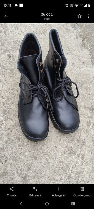 Bocanci bărbătești, noi, mărimea 46