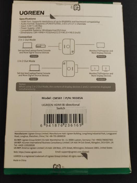 Splitter HDMI 2.1