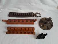 suport pipe lemn savinelli suport pipe piele bronz