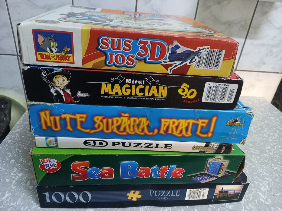 Jocuri de masa, complete