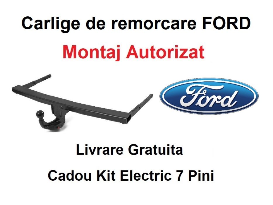 Carlig Remorcare FORD S-Max 2015-prezent - Omologat RAR si EU