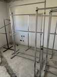 7 buc suport umerase inox + 3 buc suport incaltaminte