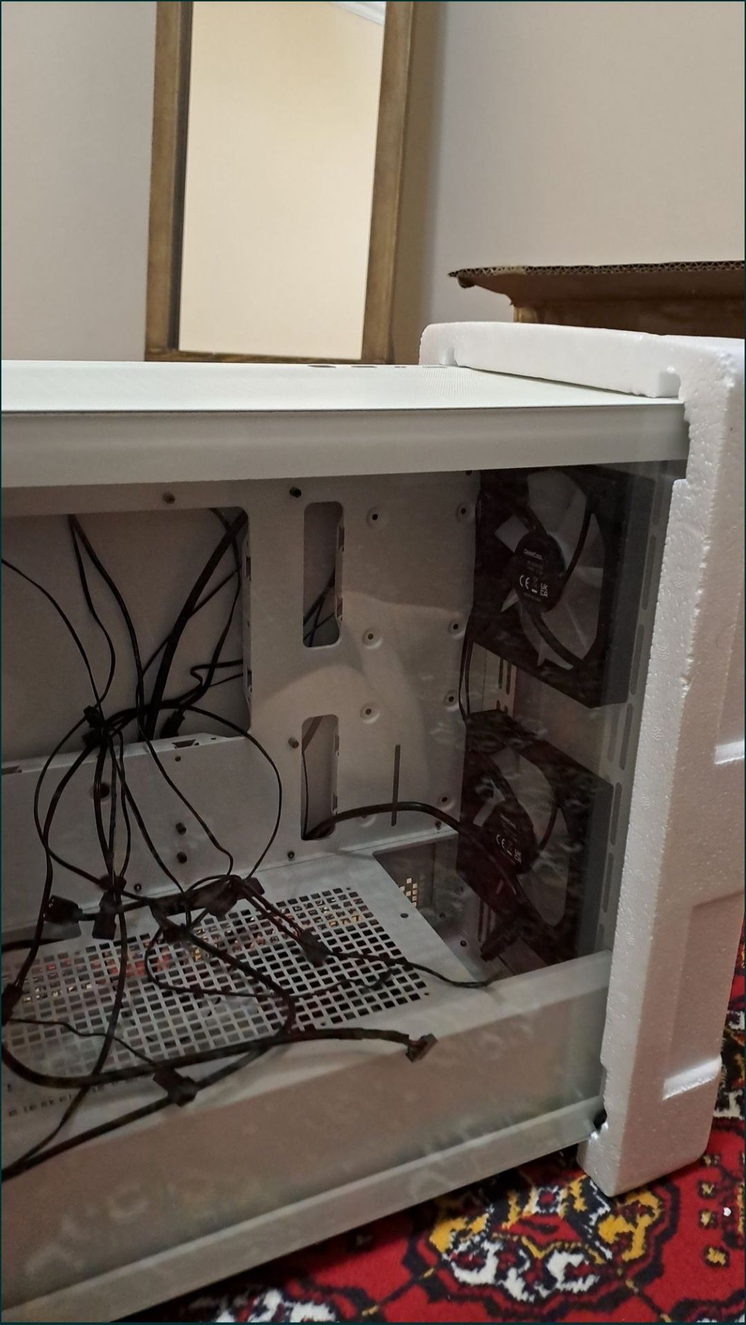 Белый Корпус deepcool cc360 wh argb