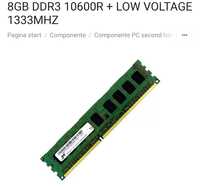 Memorie RAM 8GB DDR3 10600R LOW VOLTAGE 1333 MhzE