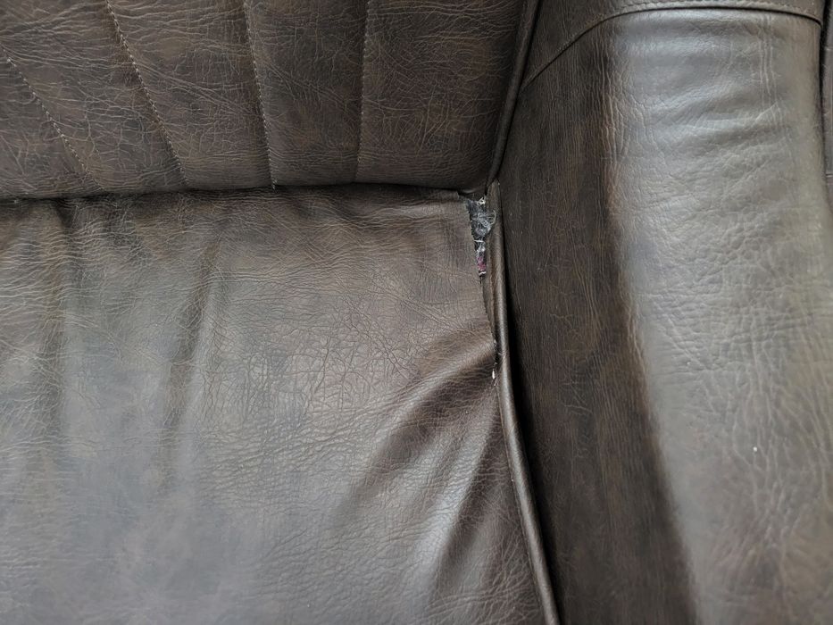 Schimb coltar piele extensibil cu lada depozitare