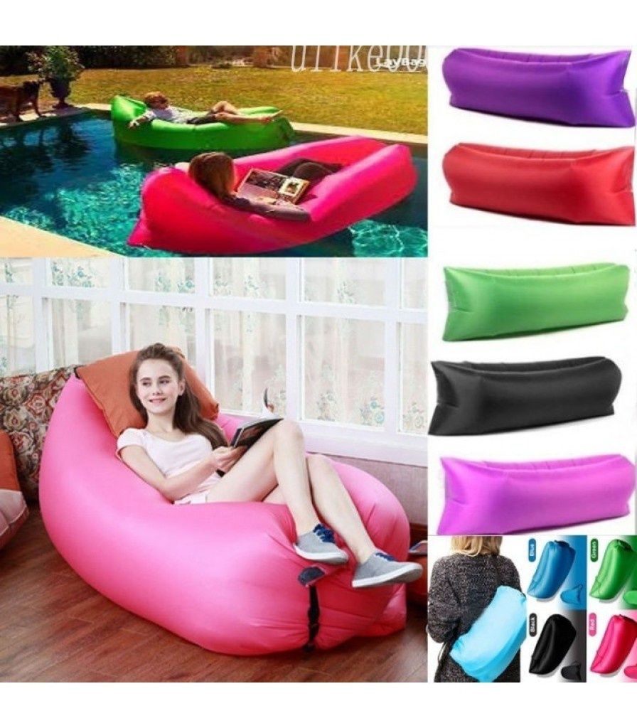 Самонадуващо се легло подходящо за планина и море Lazy Bag / Размери: