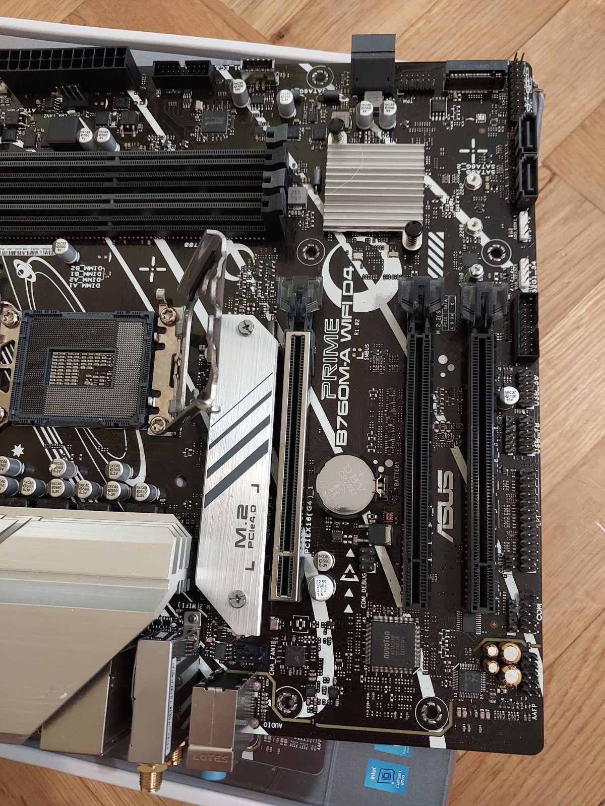 Intel Core i5 12600K + Asus Prime B760M-A Wi-Fi D4