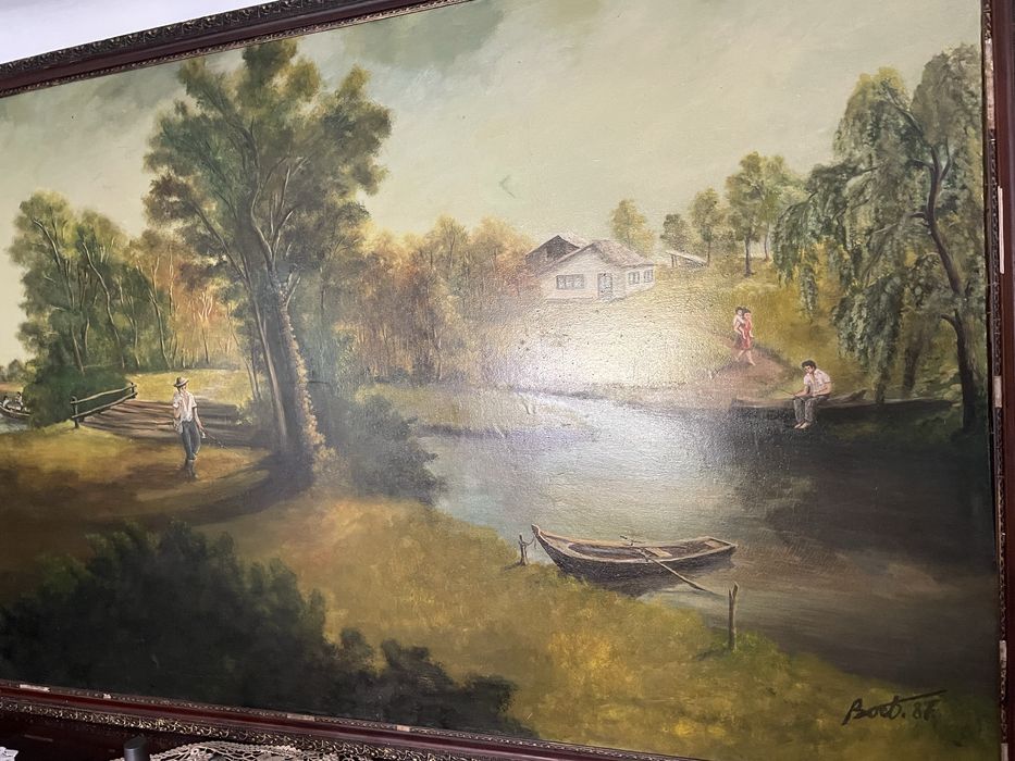 Tablou pe panza de mari dimensiuni240/160cm