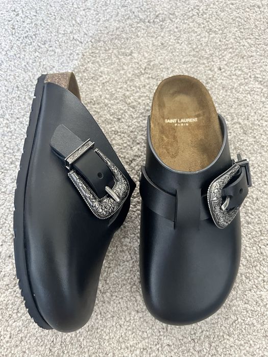 Saint Laurent Mules