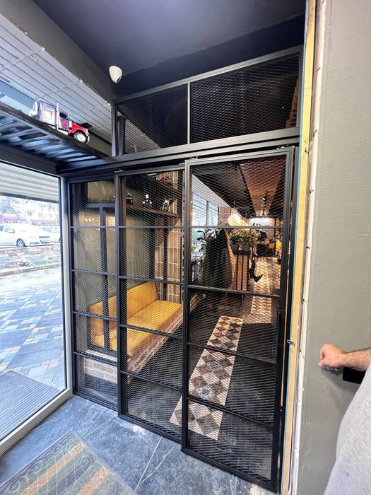 Раздвижные двери. Лофт перегородка