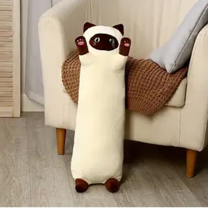 Плюшена Сиамска Котка Възглавница, Плюшено Коте възглавница