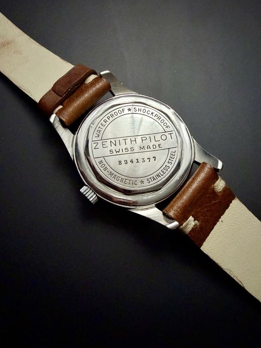Ceas Zenith Pilot full set Acte-Cutie. Anul 1948