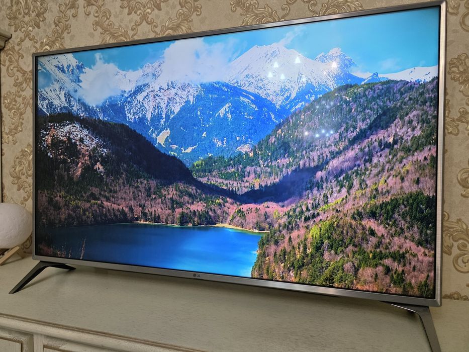 LG 49" smart tv 124 см 4K смарт телевизор