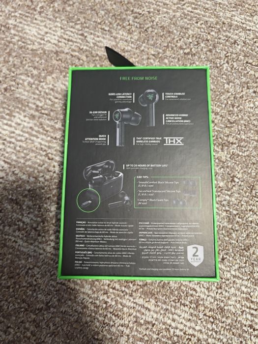 Căști Razer hammerhead Pro