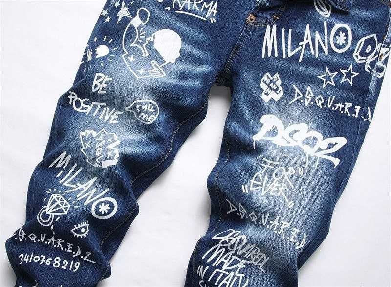 Мъжки дълги Дънки Dsquared2 New 2025 Italy 2002