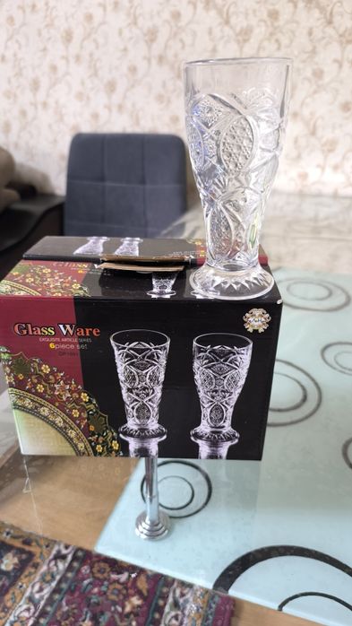 Хрустальная посуда новая