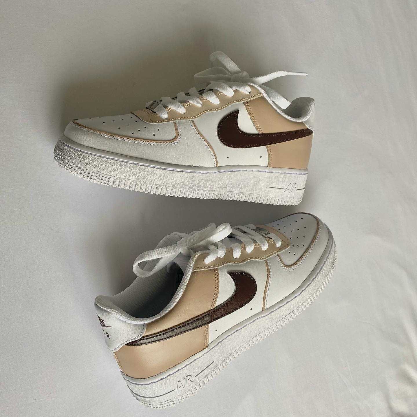 Nude Brown Air Force 1 [ AF1 ]