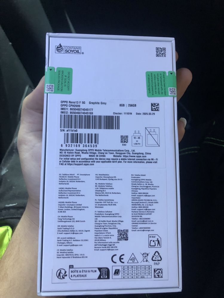 Vand urgent oppo reno 13 F 5G