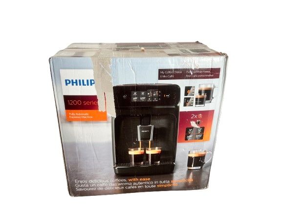Aparat de cafea Philips EP1200/00, Filtru AquaClean, Resigilat