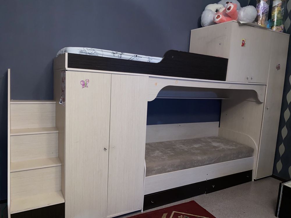 Детский гарнитур с двумя спальными местами