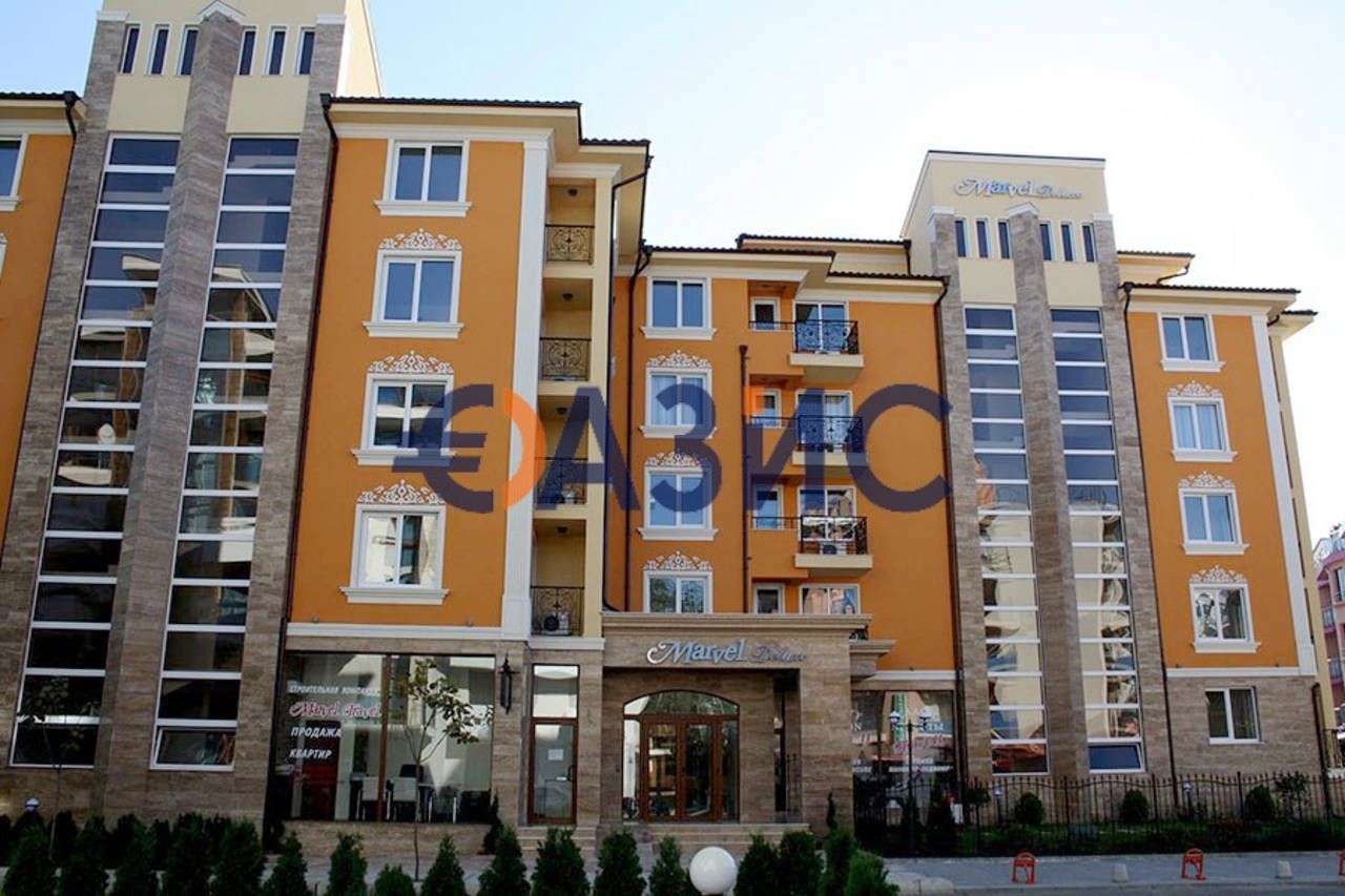 Студио на 5-ти етаж, Марвел Делукс, Слънчев бряг, България-39 кв. м.,