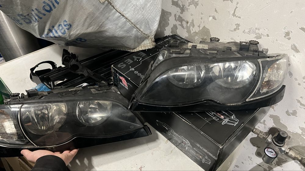 Части за BMW E46, стопове, фарове, решетки, бъбреци, капаци, прагове