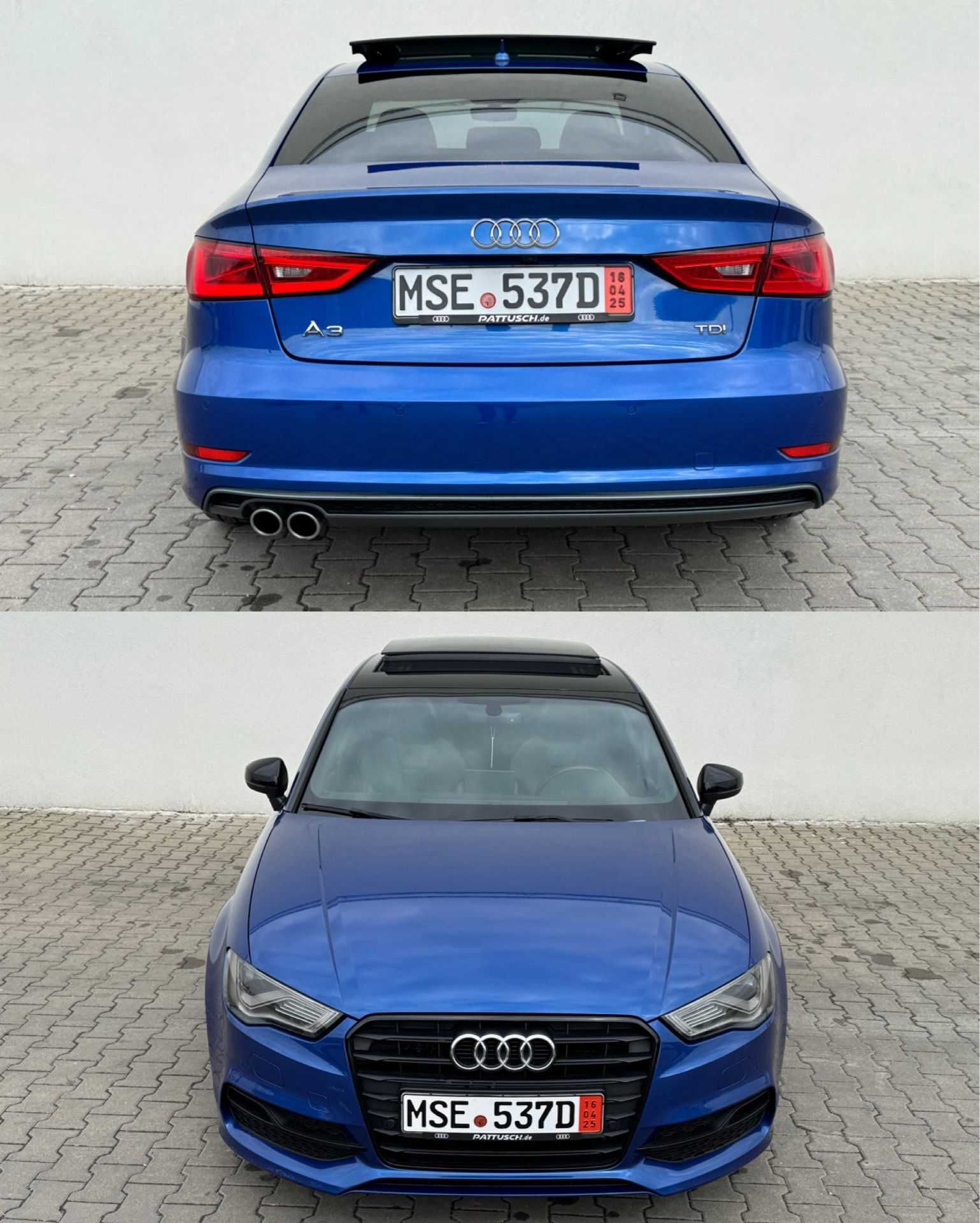 Audi A3 S-Line / 2.0 TDI / 150 CP / AN 2016 / EURO 6 / AUTOMAT / Trapa