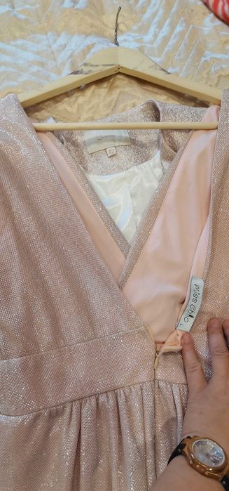 Рокля пепел от рози  Л размер