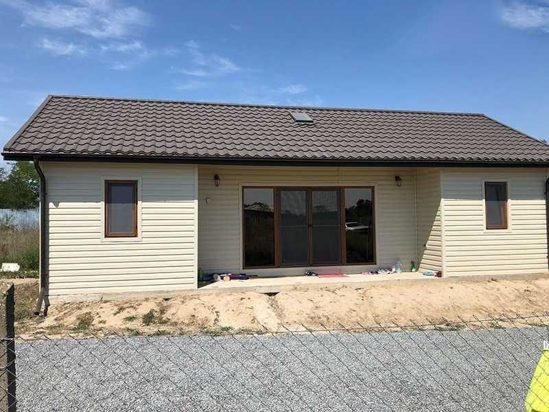 Casa pe structura metalica sau A frame