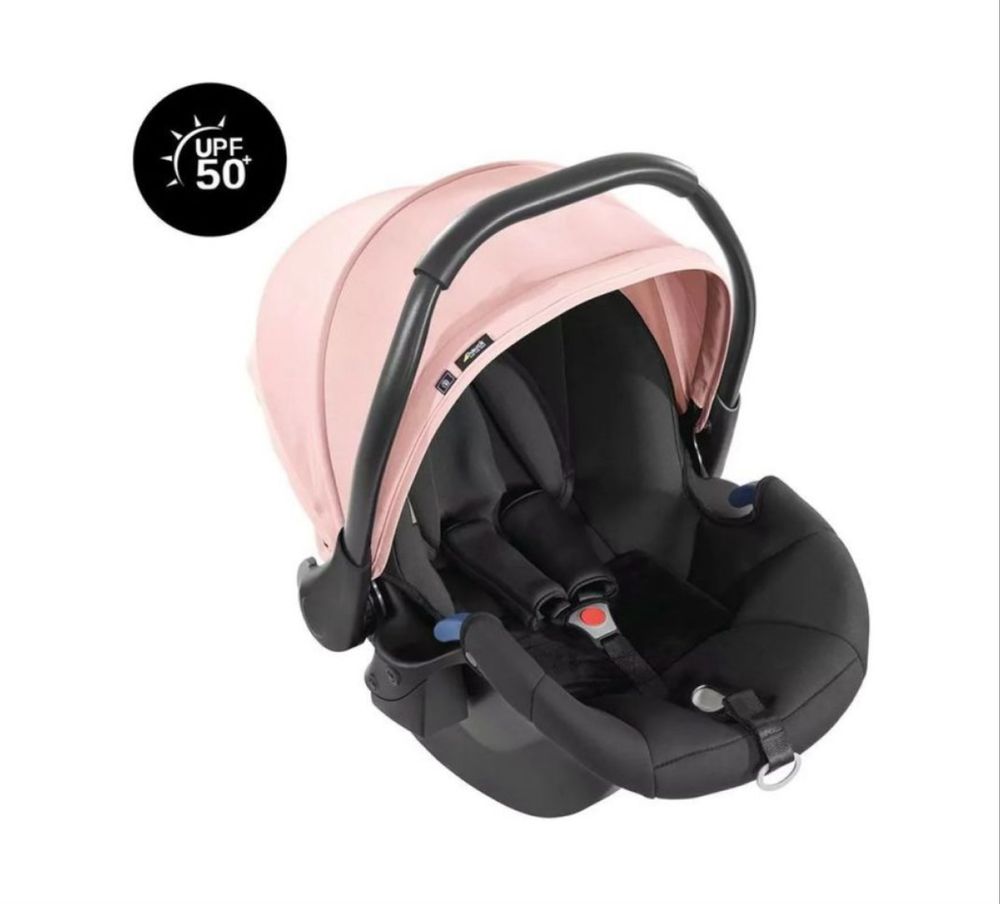Carucior 3in1 Hauck Rapid 4R Plus Trioset Rose cu UPF 50+