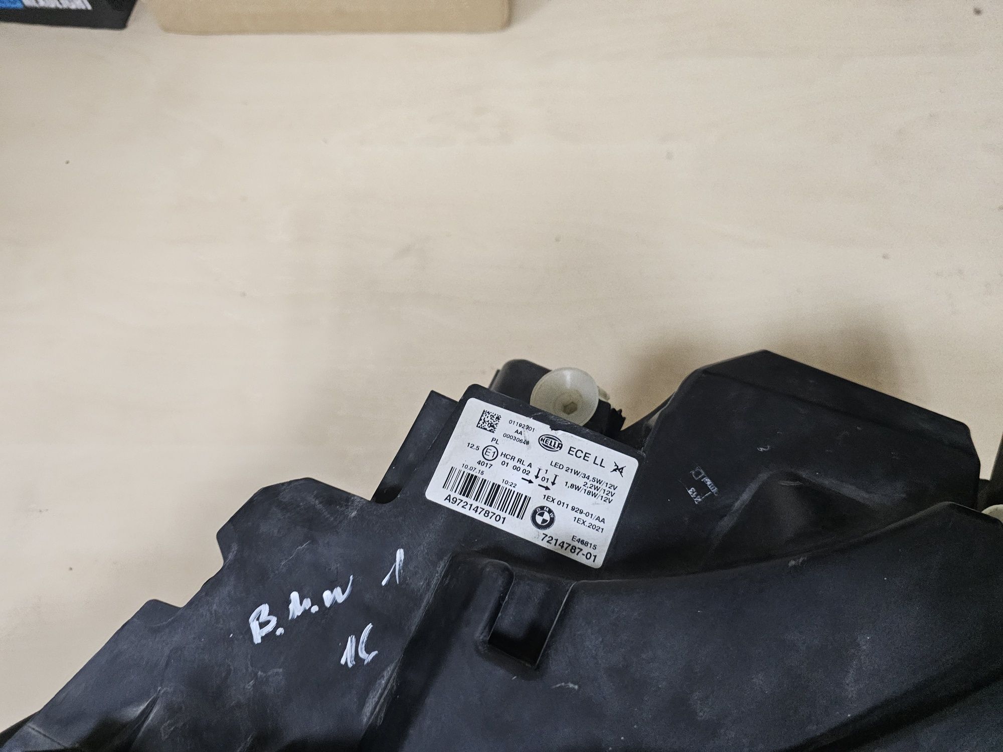 Ляв фар BMW 1 F20 lqv far бмв 1 ф20