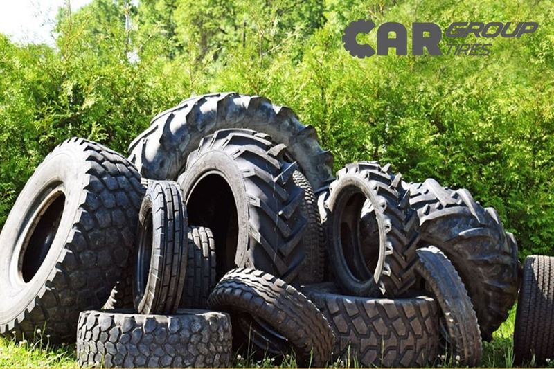 Cauciucuri 37x12.50R16.5 Goodyear Anvelope Tractor Second Hand