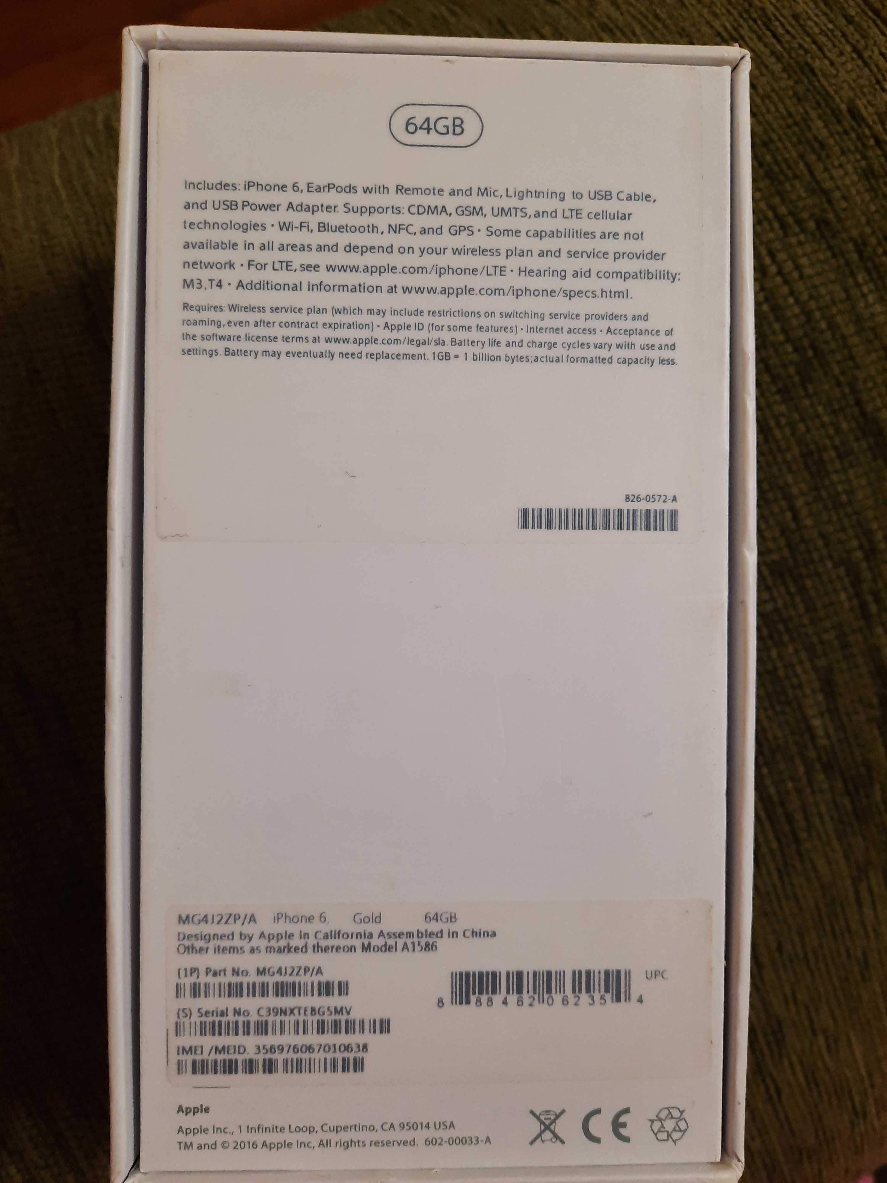Продам Iphone 6 в рабочем состоянии(все документы есть)