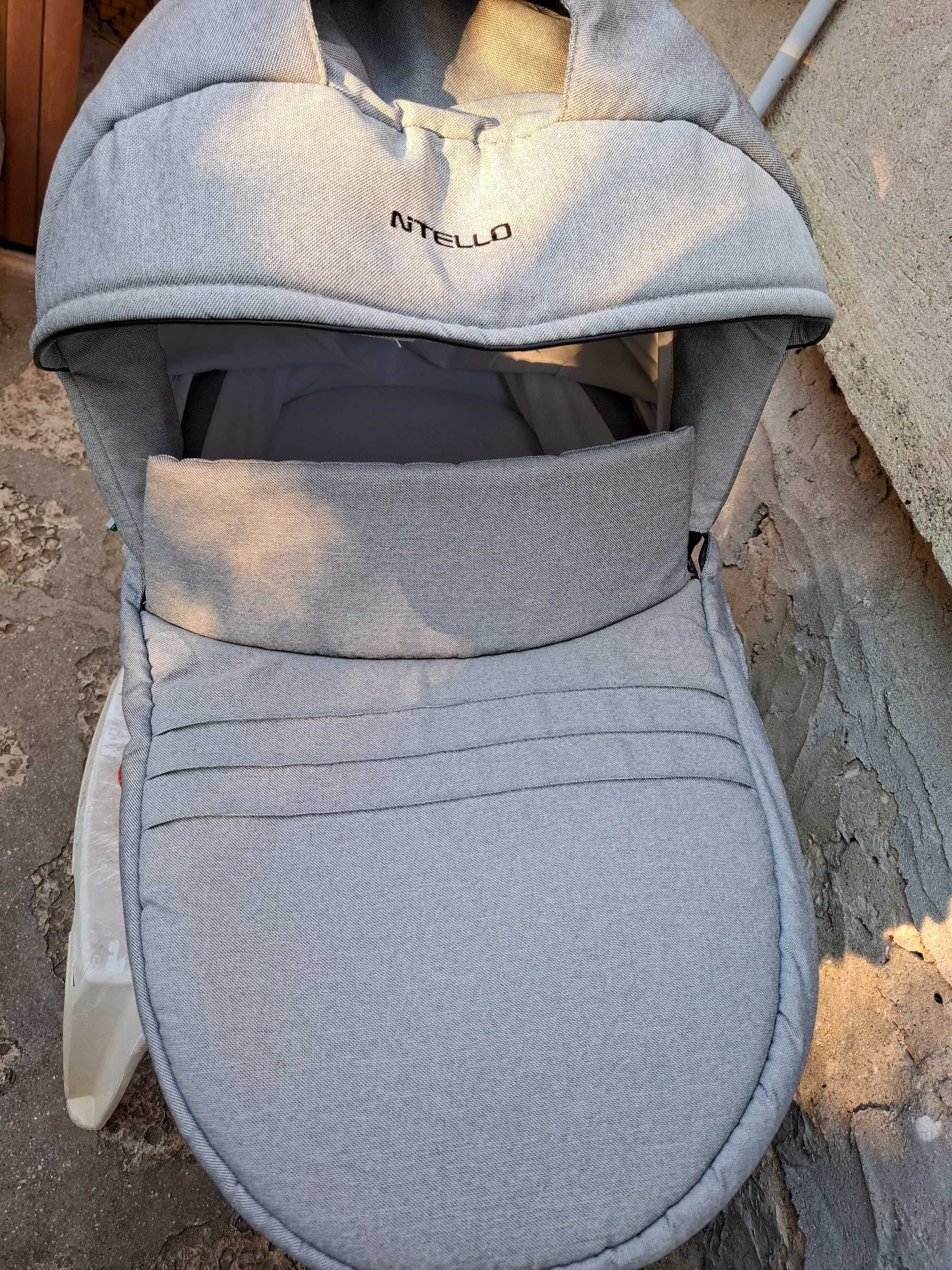 Бебешка количка 2в1 Bebetto Nitello