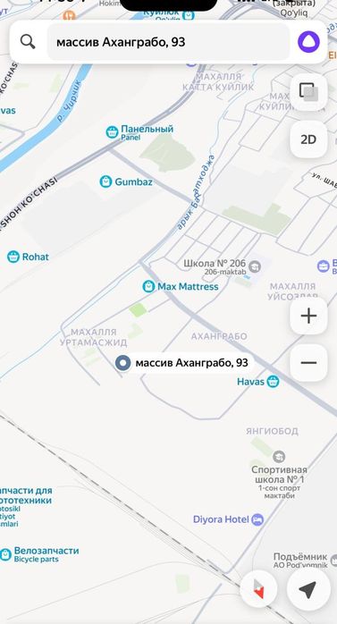 Продам 2х комнатную кварииру переделанная на 3.  Яшнаьадский район 5эт