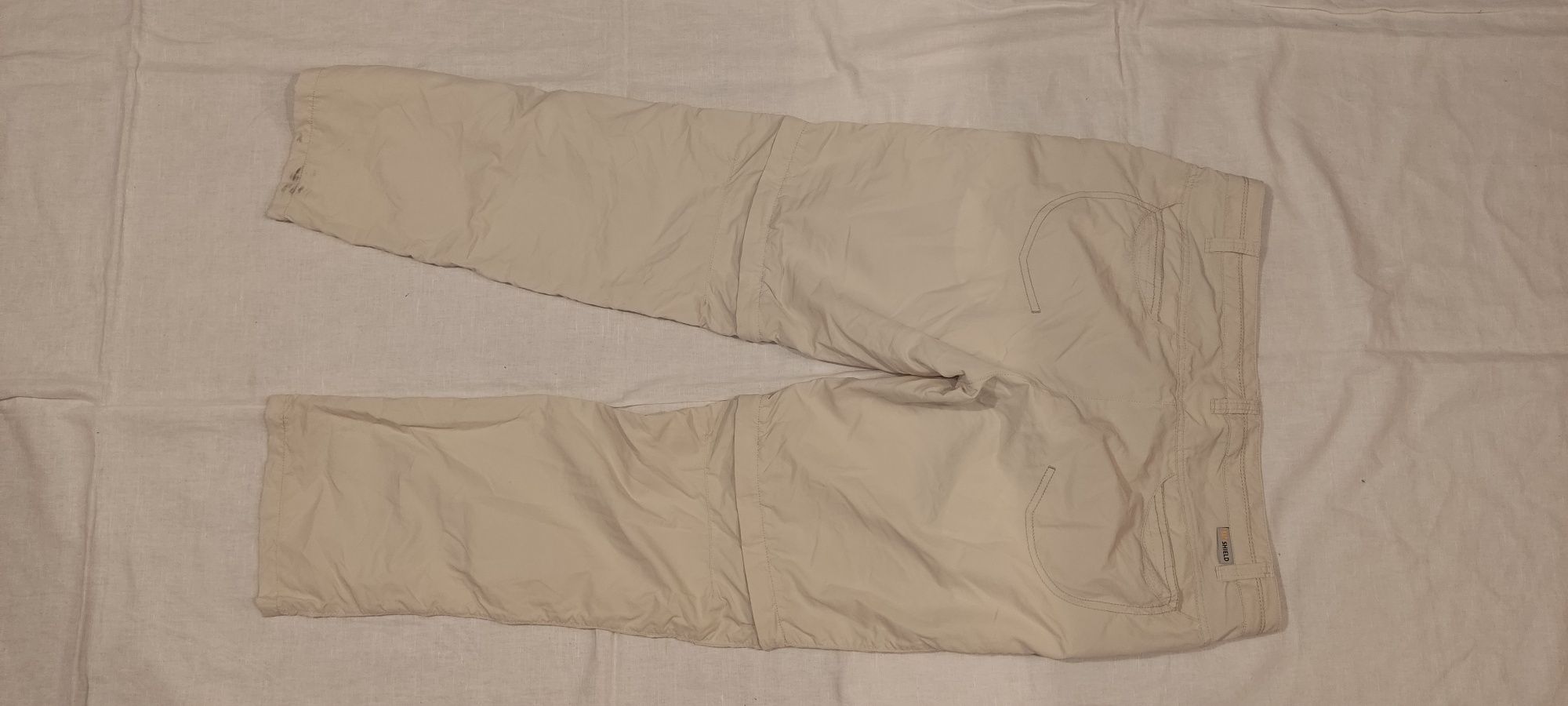 Pantaloni Jack Wolfskin UVshield dama XL scurți lungi munte tura prote