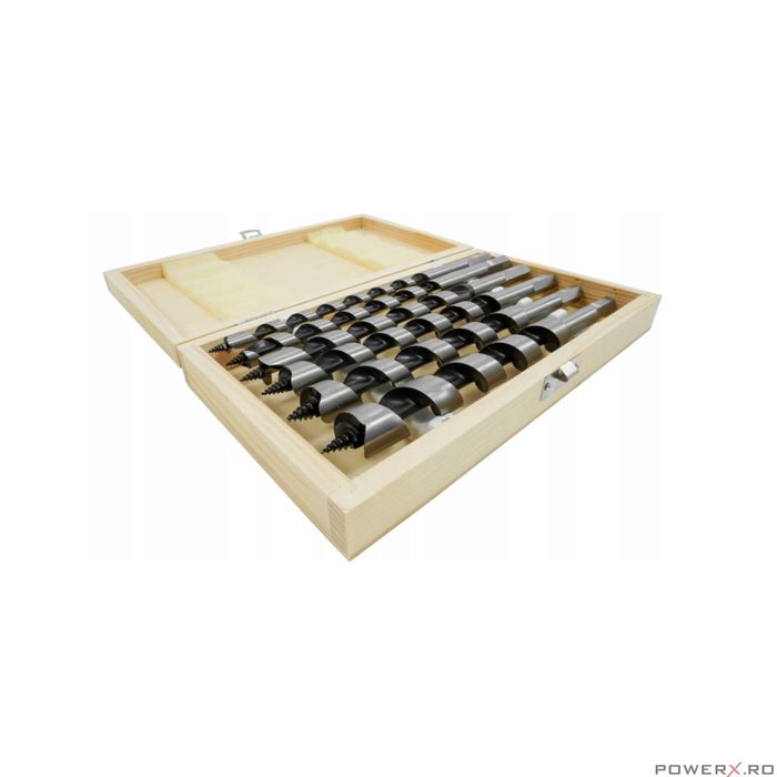 Trusa de burghie pentru lemn 6 piese 10-20mm Verke